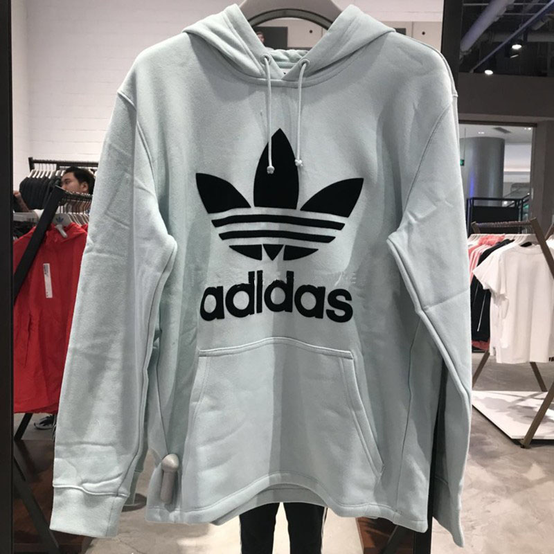 Adidas Original Women Hoodie DH4256 Oversize Green Hoodie