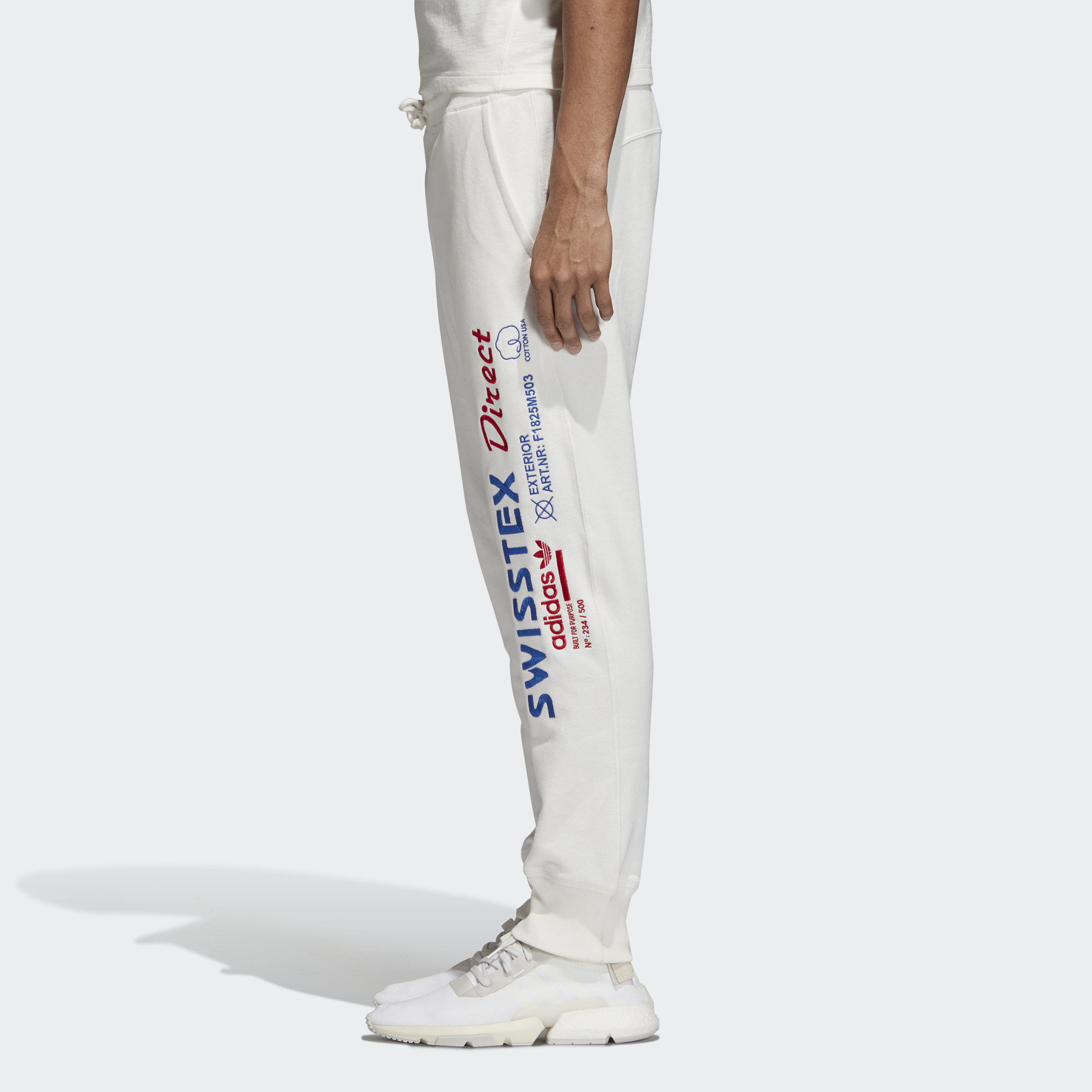 Adidas Original Mens/Womens Kaval Sweatershirt And Match Sweatpant DH4946 FZ Hoody With DH4949 Whit Pants Full Tracaksui