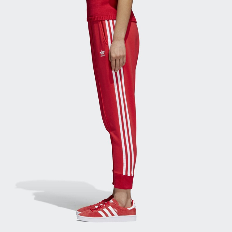 Original Adidas Track Pants CY5841 Red Training Pants