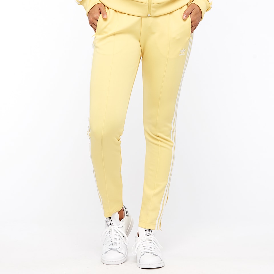 Adidas Original Womens Superstar Track Pants CE2405 Yellow SST Track Pants