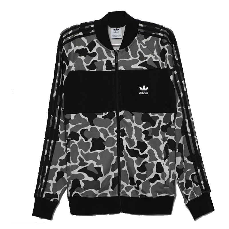 Original Adidas Mens Camo Track Top DN8036 Graphics CB TT Sport Jacket