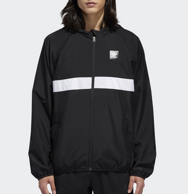 Original Adidas BB Wind Jacket DH3872 Skateboarding Windbreaker Blackbird Hoody