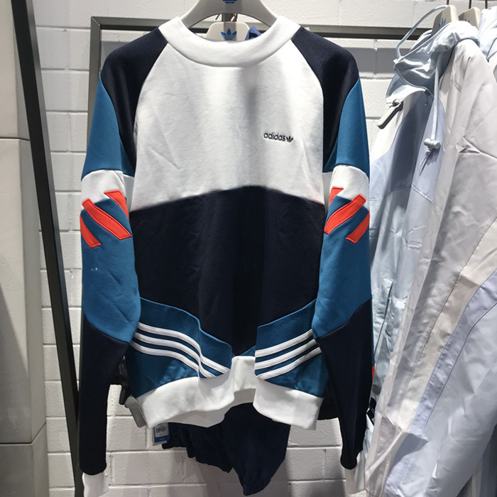 Adidas Originals Mens/Womens Chop Shop Crew Neck Sweater CE4851 Sweatshirt