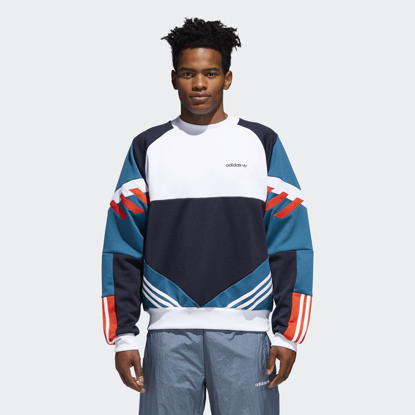 Adidas Originals Mens/Womens Chop Shop Crew Neck Sweater CE4851 Sweatshirt