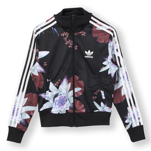 Adidas Lotus Print Track Jacket AC2130 Floral Superstar Jacket