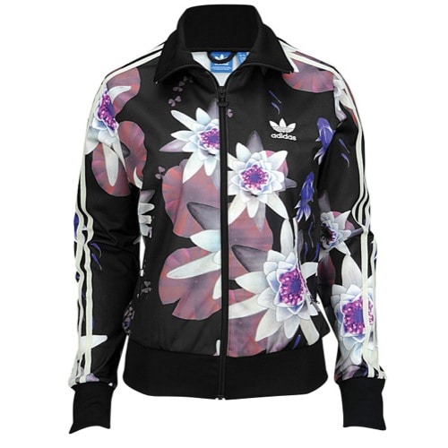 Adidas Lotus Print Track Jacket AC2130 Floral Superstar Jacket