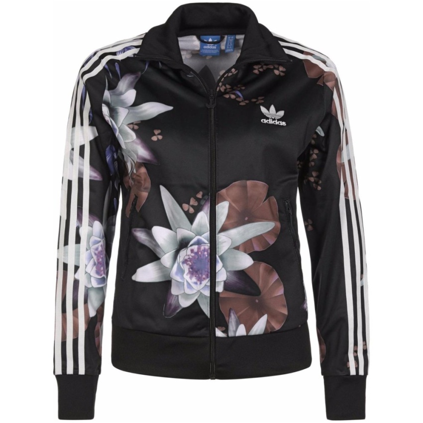 Adidas Lotus Print Track Jacket AC2130 Floral Superstar Jacket