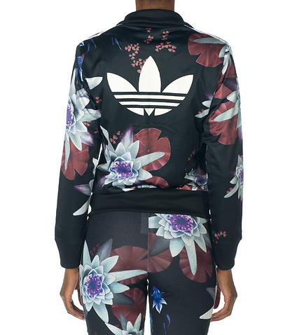 Adidas Lotus Print Track Jacket AC2130 Floral Superstar Jacket