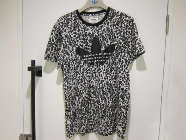 Adidas Originals DRZL Trefoil Jeremy Scott Tees S14559 Vintage White Summer Leopard Tees
