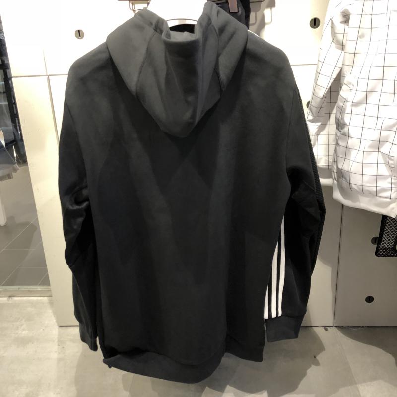 Adidas Original Felpe CW5068 Black Curated Hoodie Mens Zipper Jacket