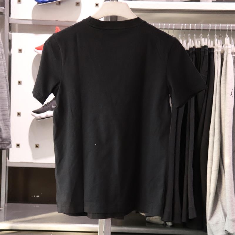 Adidas Originals Womens Trefoil Tees Black Short Sleeve CV9888 Sport Tees