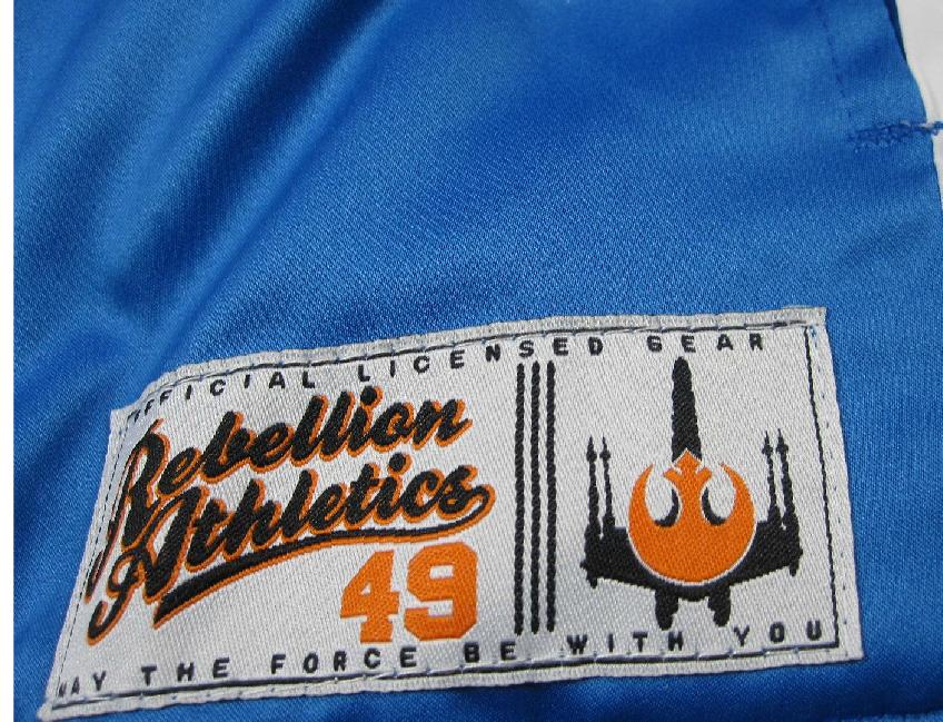 Original Adidas Star Wars Jedi Varsity P01676 Coat THICKEN BLUE JACKET