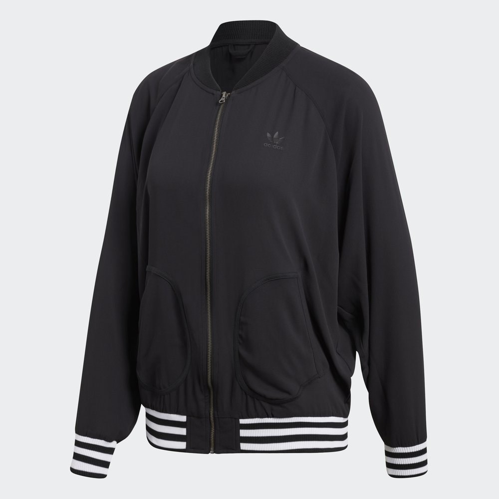 Original Adidas Womens Black Mesh Rita CF4761 Superstar Track Jacket