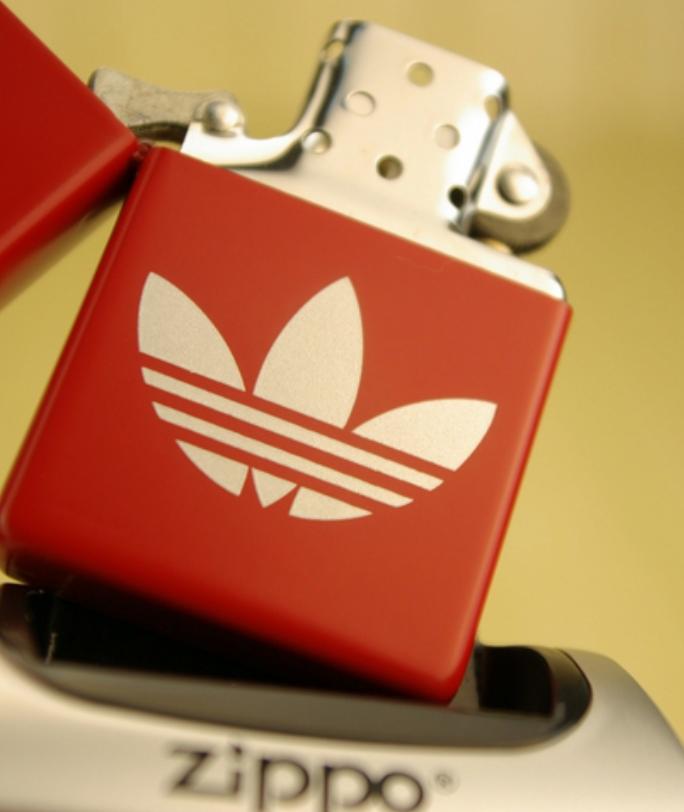 Original Adidas Lighters Mix Colors Zippo Lighters