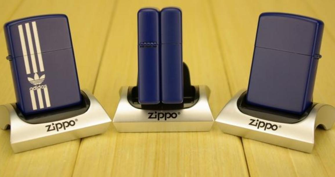 Original Adidas Lighters Mix Colors Zippo Lighters