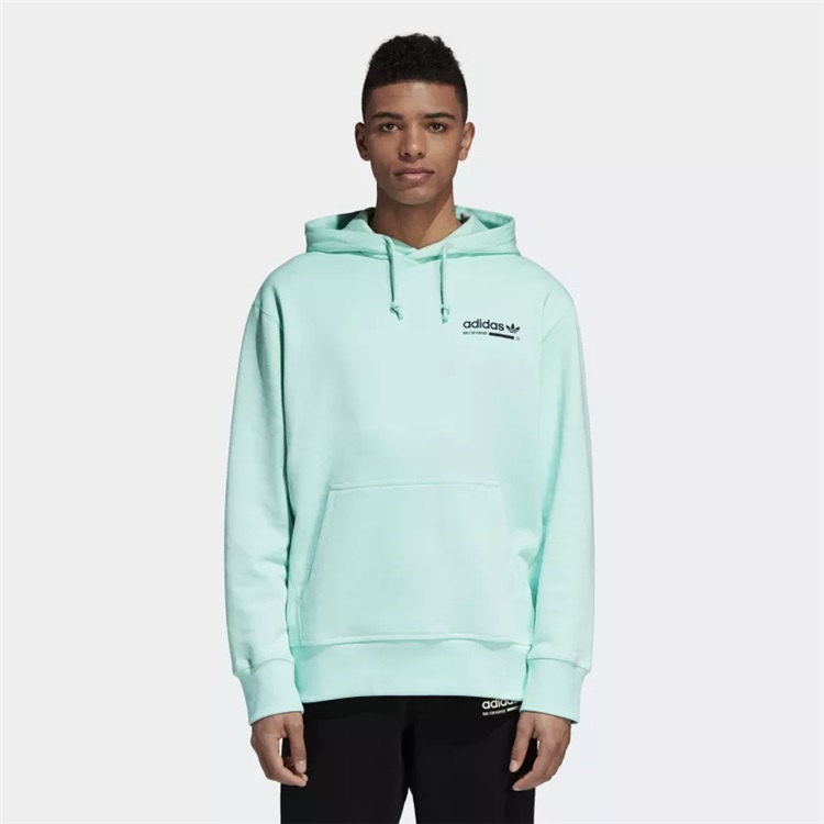 Original Adidas Mens Kaval Pullover OTH Hoody DH4948 Turquoise Hoodie