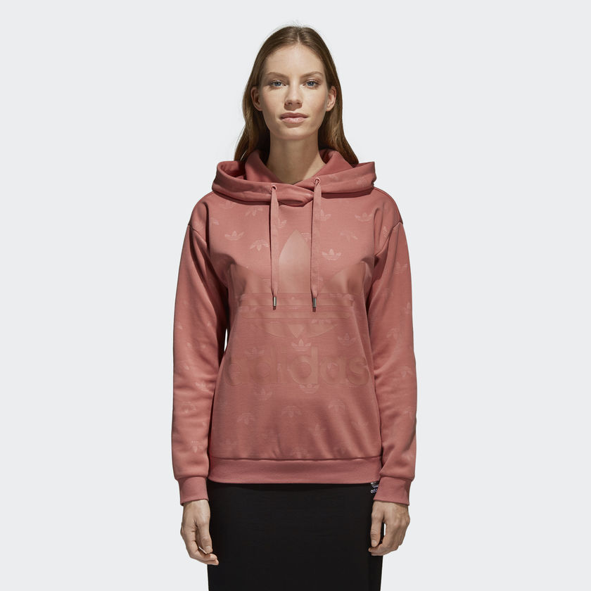 Original Adidas Hoody CD6931 Sweatshirt Pink Hoodie