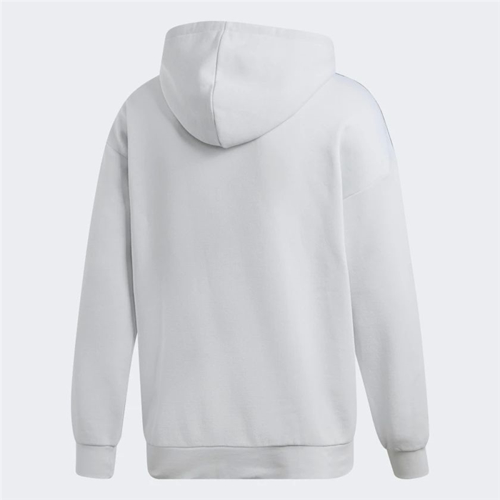 Adidas 3-Stripes Hoodie Clear Grey Sportive Sweatshirt EC3673 Hoody