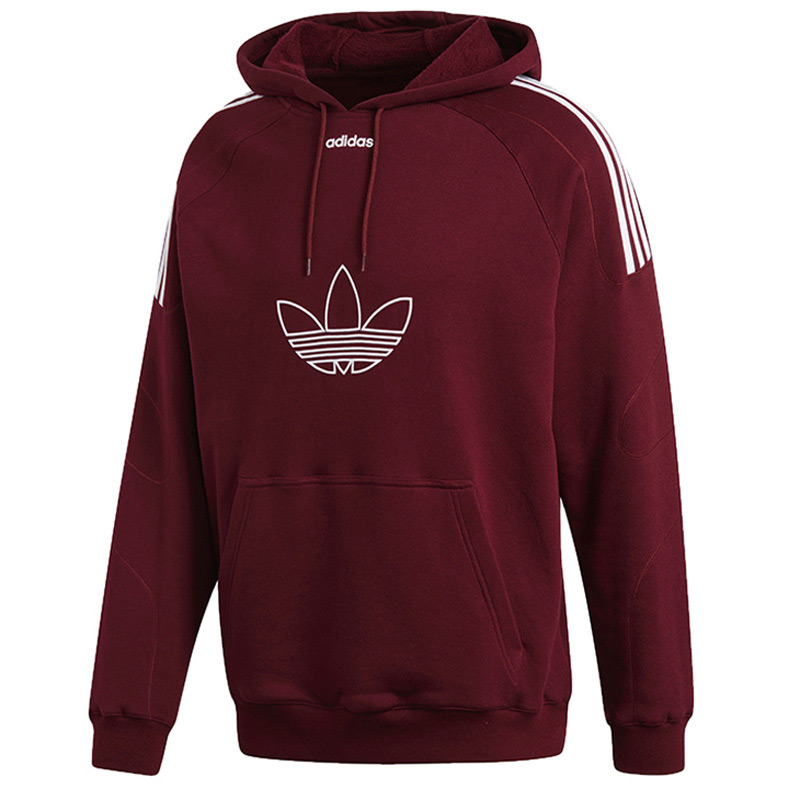 Adidas Flock Trefoil Hoodie DU8114 Mens Hoody