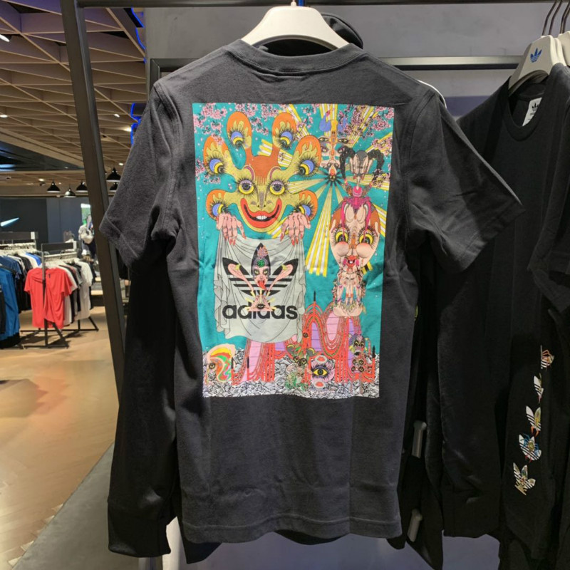 Adidas Original Tanaami Hero Tees DY6693 Black Summer Tees