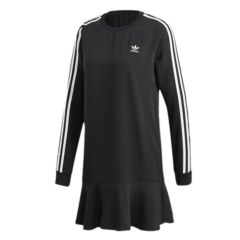 Original Adidas Women Dress DX3689 Black TEES Dress