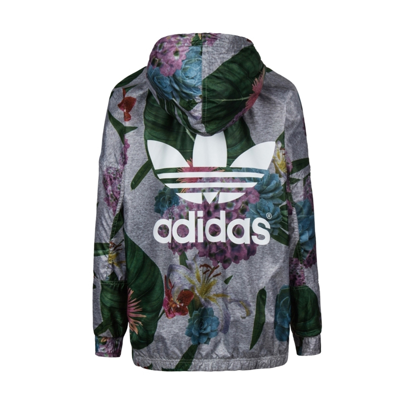 ADIDAS ORIGINALS WOMEN TRAINING FLORAL JACKET AJ8875 BRAND NEW WITH ORIGINAL TAG