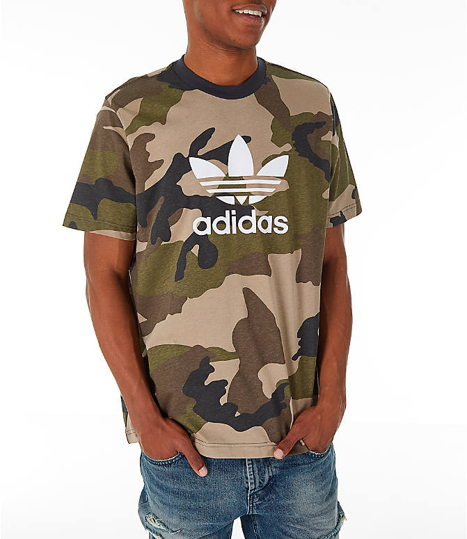 Adidas Camouflage Trefoil Tees DV2067 Camo SS Tees