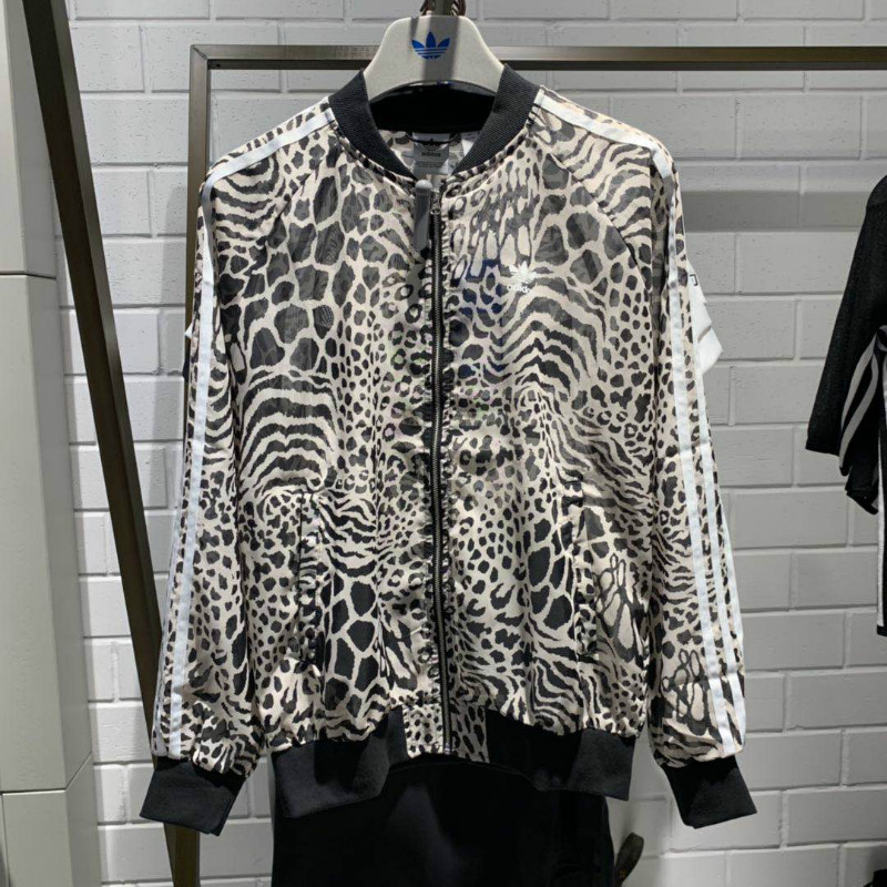 Original Adidas Womens DY0886 Sunscreen Jacket Jaguar Graphic Track Top Jacket