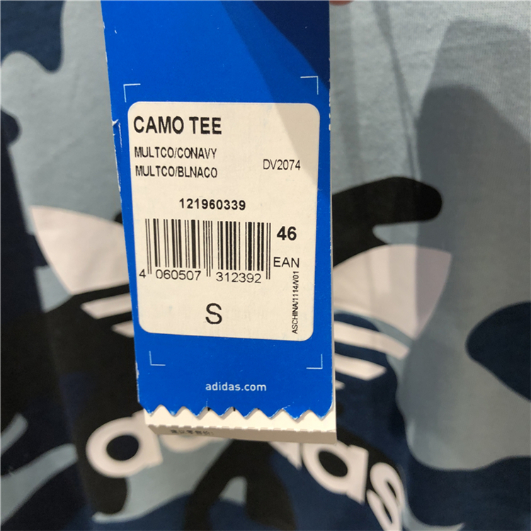 Adidas Camouflage Trefoil Tees DV2074 Mens Tees