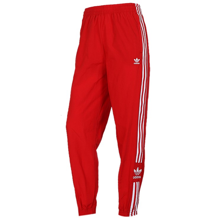 Adidas Mens Training Track Pants Lock Up ED7543 Jogger Red Sport Pants