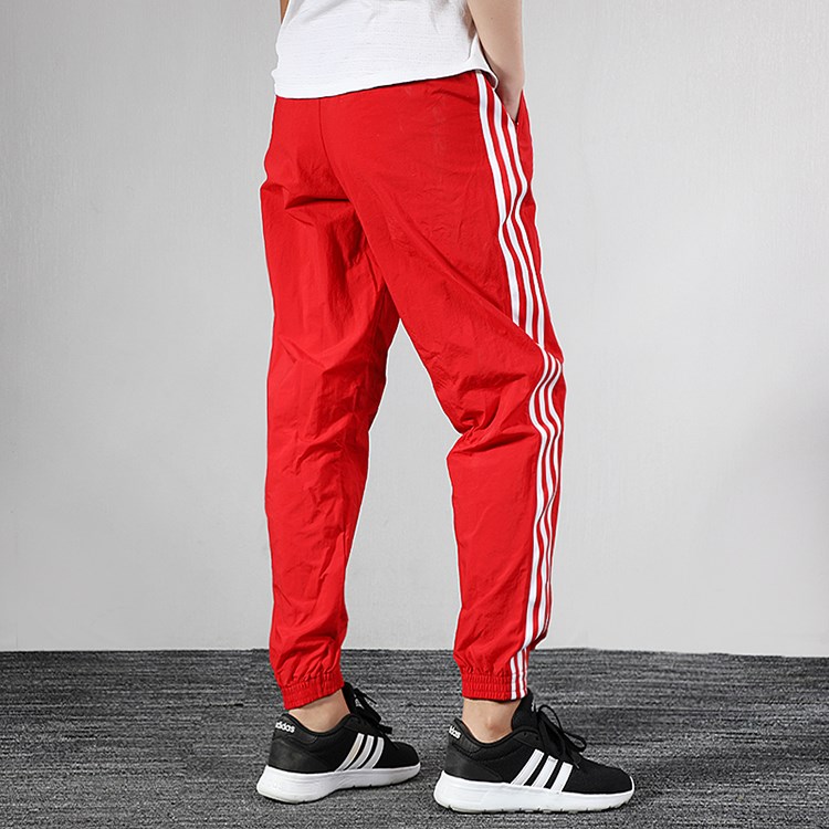 Adidas Mens Training Track Pants Lock Up ED7543 Jogger Red Sport Pants