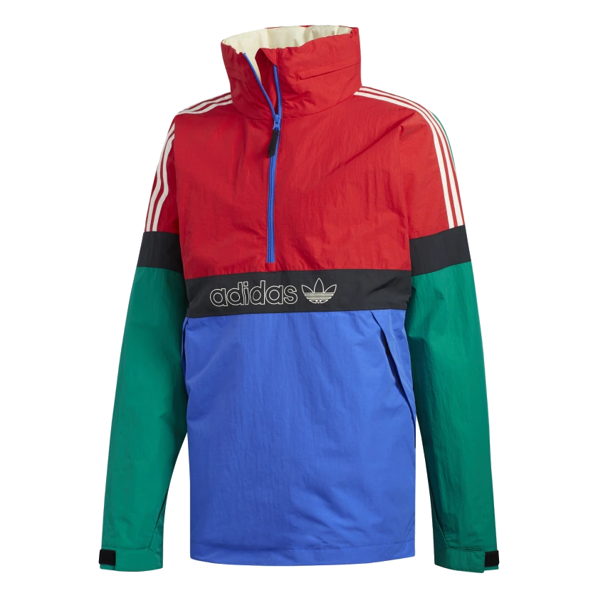 Adidas BB Snowbreaker Jacket Green DW4000 Snowboarding Windbreak Hoody