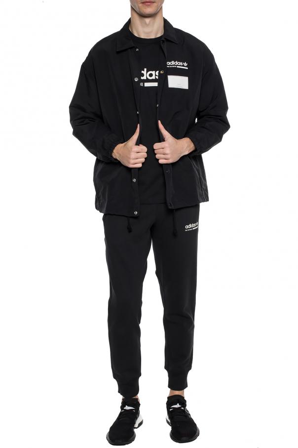 Adidaso Mens Original Logo Print Coach Jacket DX3767 GRP Sport Shirt Jacket