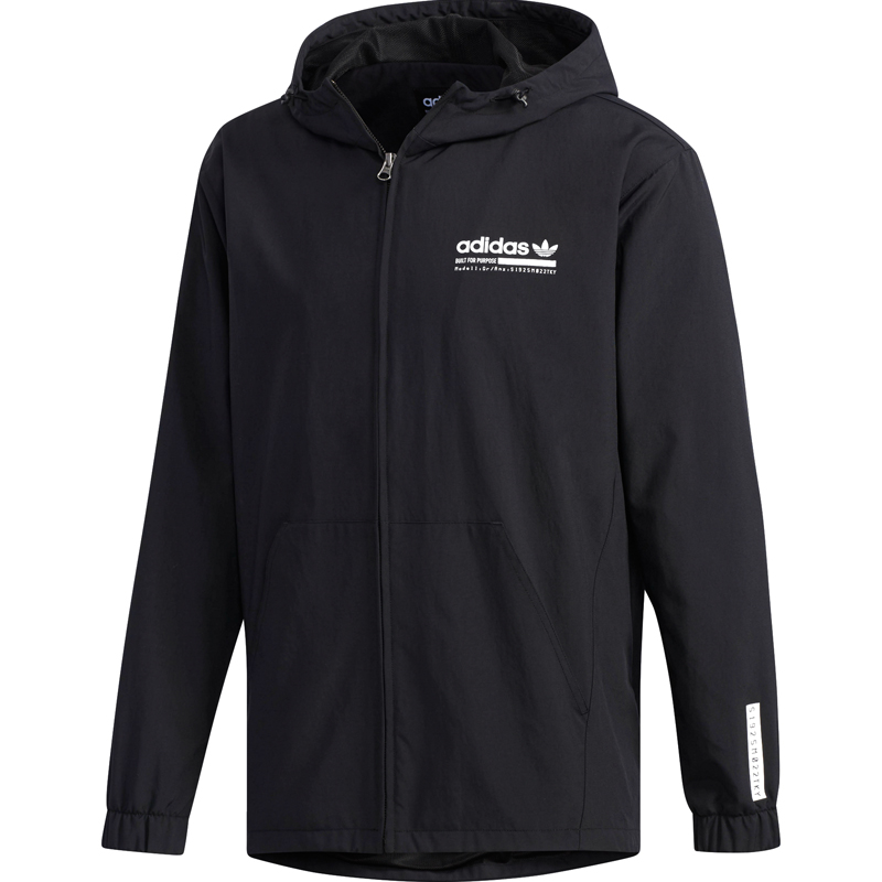 Adidas Original Windbreak Kaval JACKET DX4236 DX4237 Hoody 2 Color Blue/Black