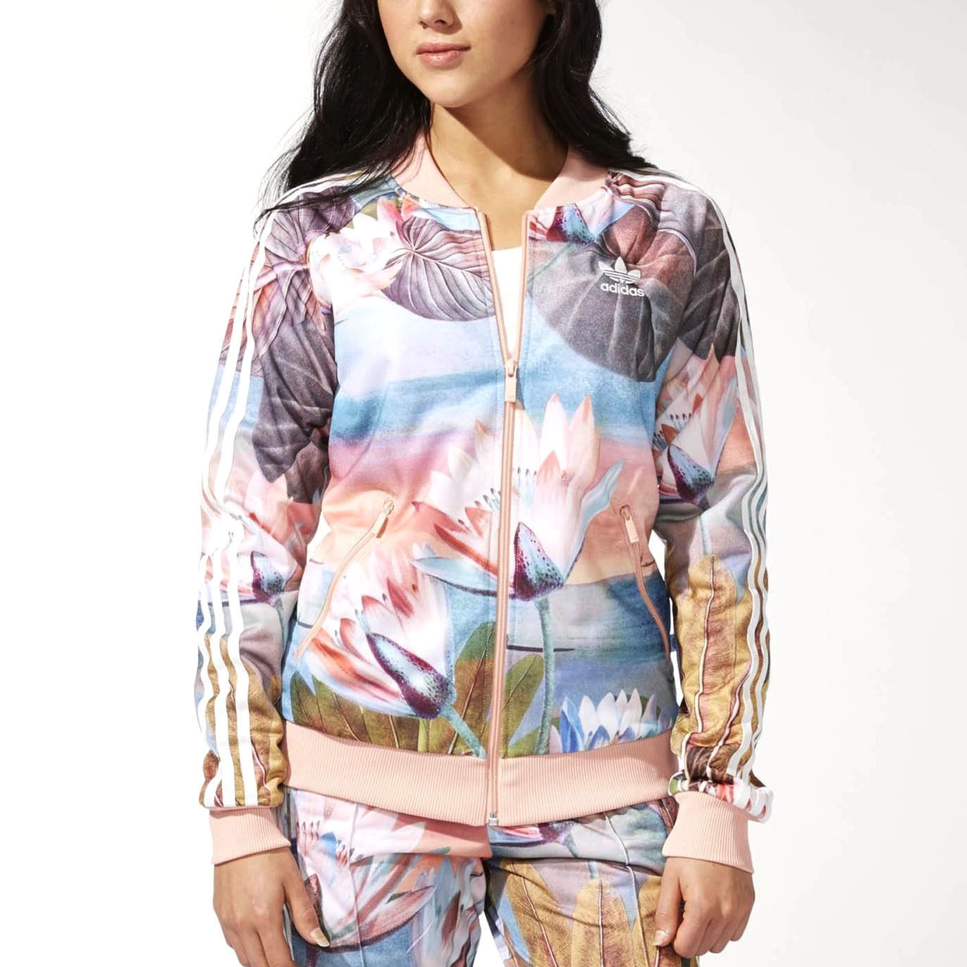 Original ADIDAS S19334 Women Originals Superstar Track Top Jacket