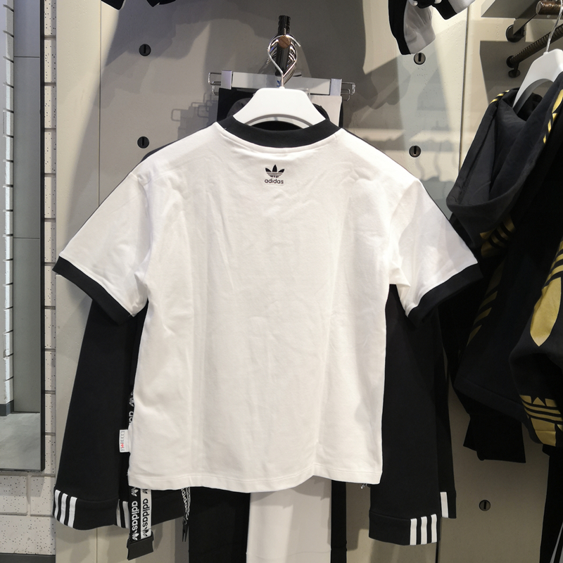 Adidas OriginalS x Fiorucci White Tshirt ED8775 Woemns TEES C