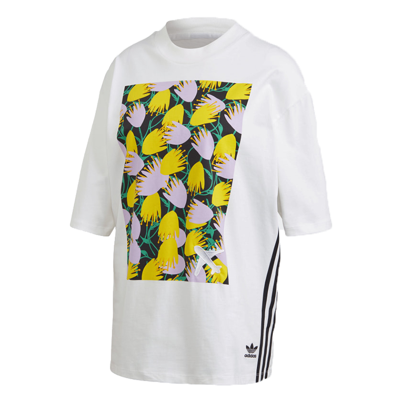 Adidas Womens GRAPHIC TEE FL4080 Summer Tees C