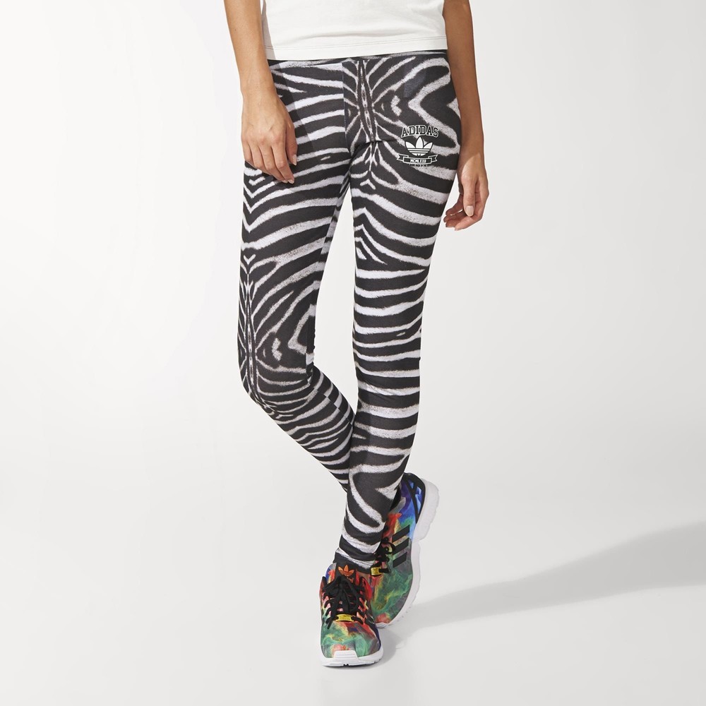 Adidas Mallas Zebra Mujer M30334 Leggings