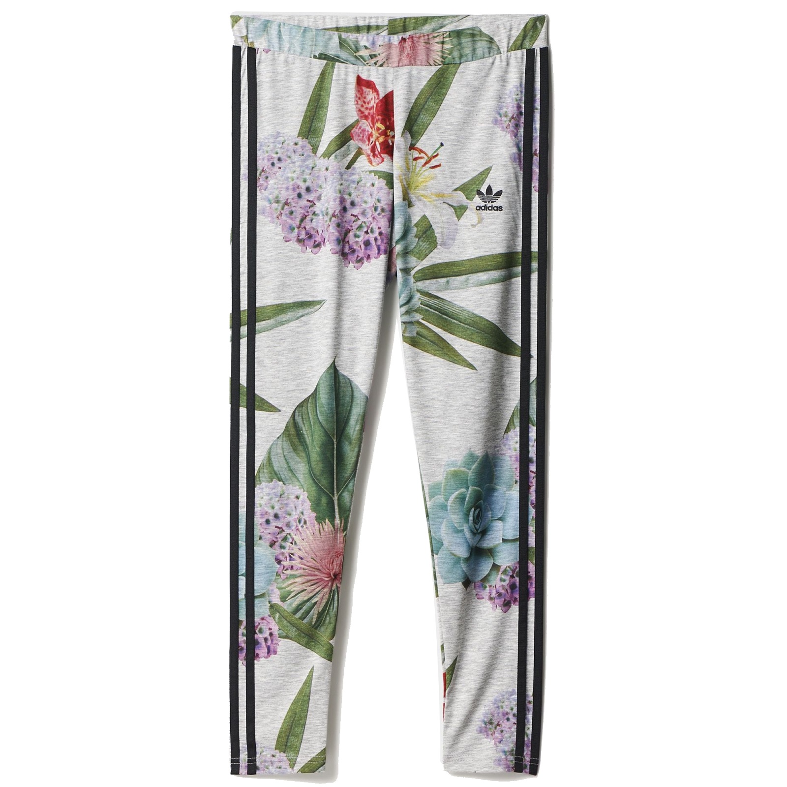 Adidas Womens Originals Training Leggings Multicolor AJ8879 Floral Print Leggging