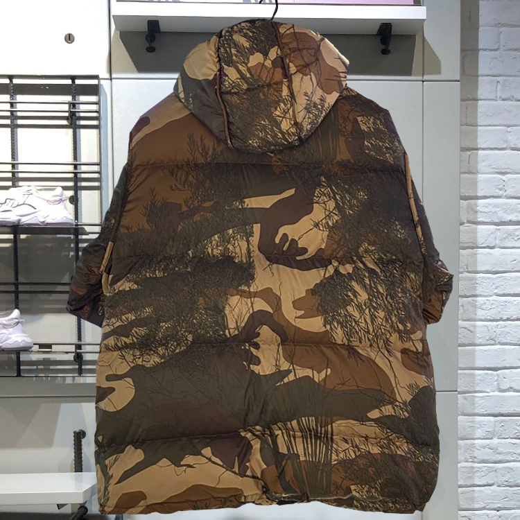 Adidas Original Down Regen Camo Coat GH1486 Reversible Winter Down Jacket