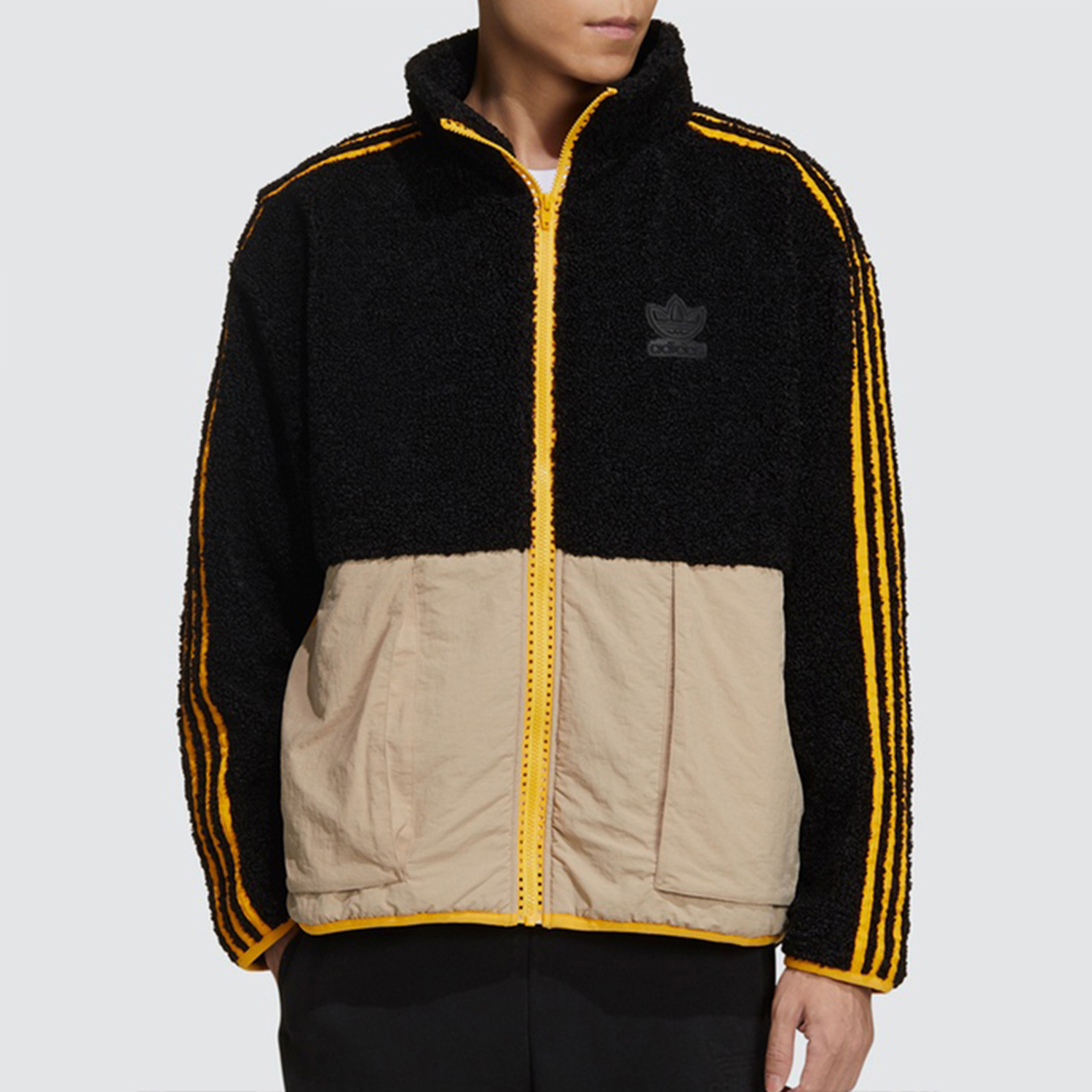 Original Adidas Mens Black GT7295 Jacket