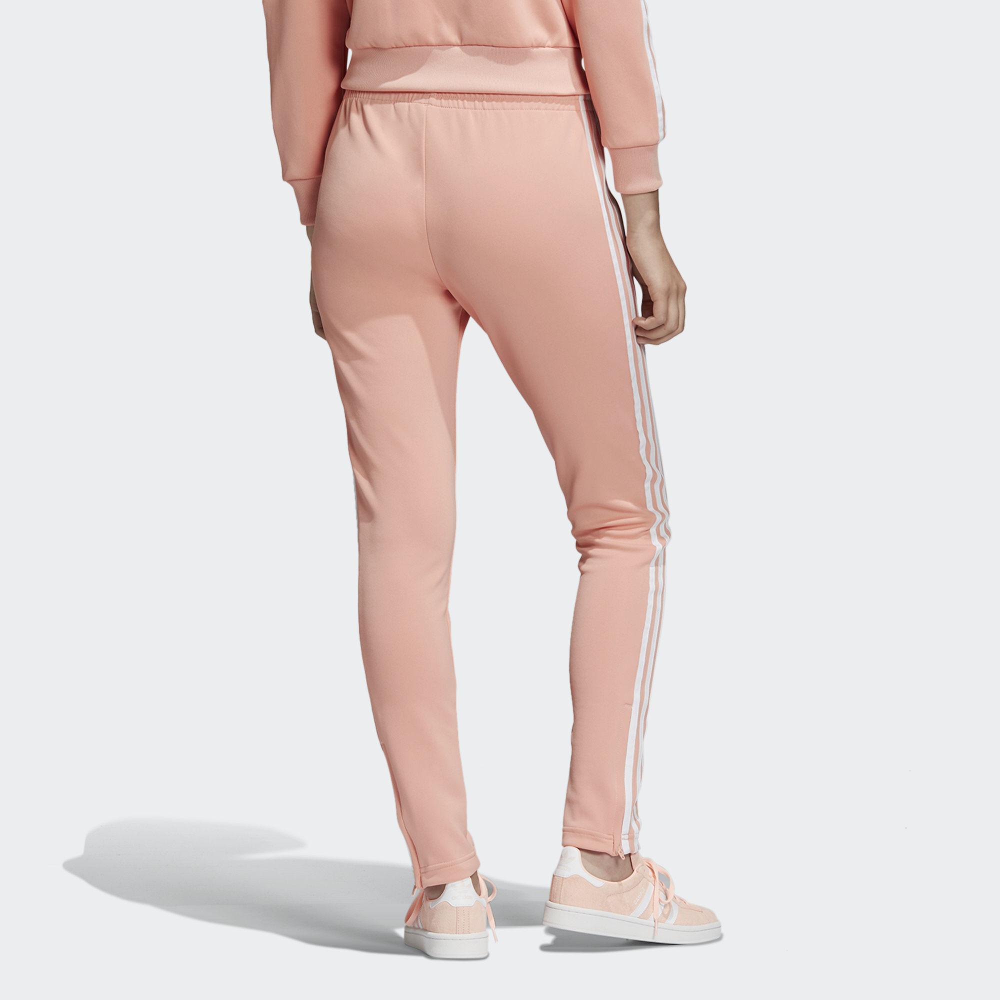 Adidas Originals SST Track Pants Dust Pink DV2593 Women Side Stripe Superstar Track Jogger Pants