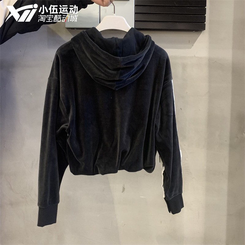 Adidas Original Womens Adibreak Hoody Black IC8140 Hoody アディブレイク パーカー 