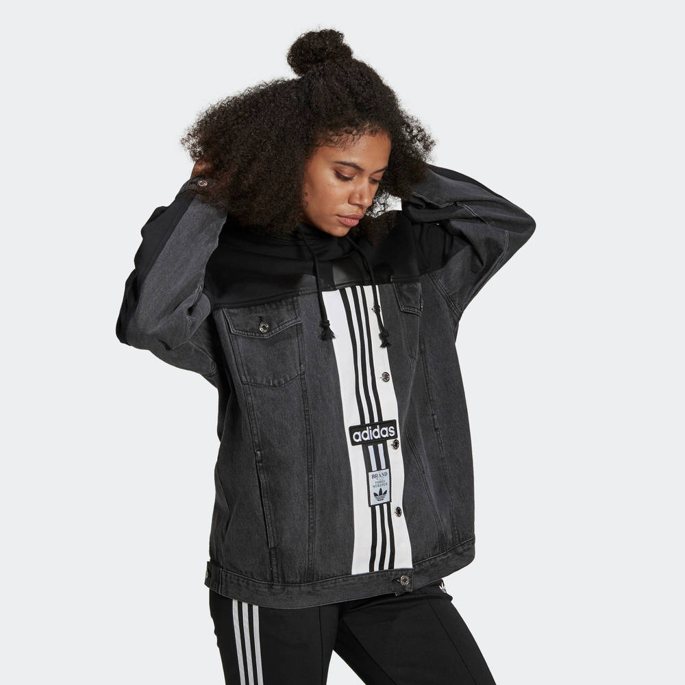 adidas Originals x Dry Clean Only Denim Jacket H59026 Full Jeans Suits Only Denim Adibreak Pants H59019