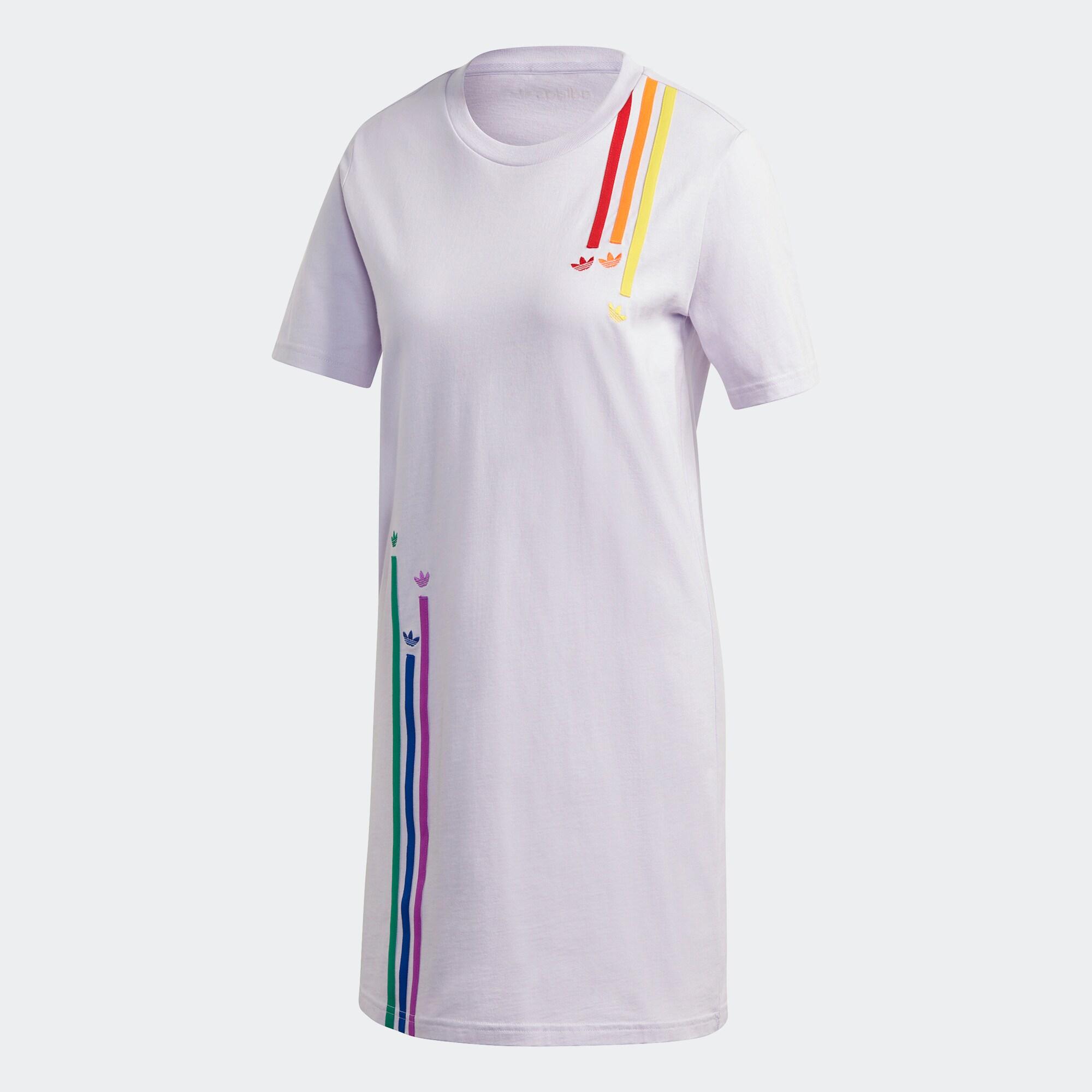 Adidas White GJ6588 Adicolor Essentials Tee Dress