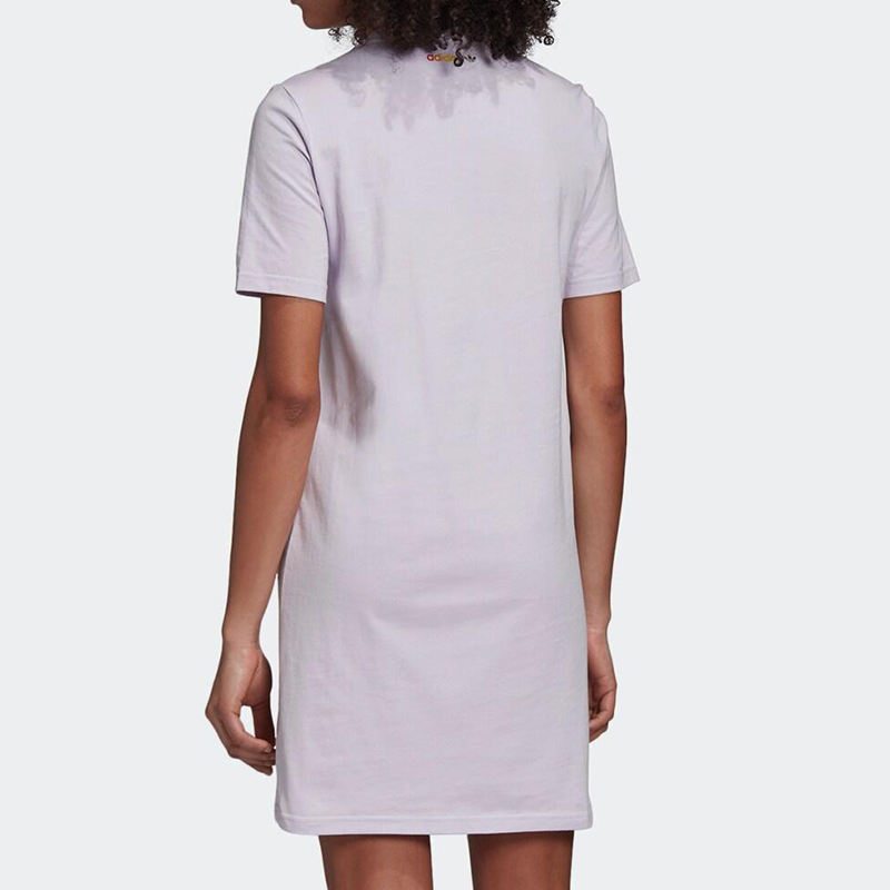 Adidas White GJ6588 Adicolor Essentials Tee Dress