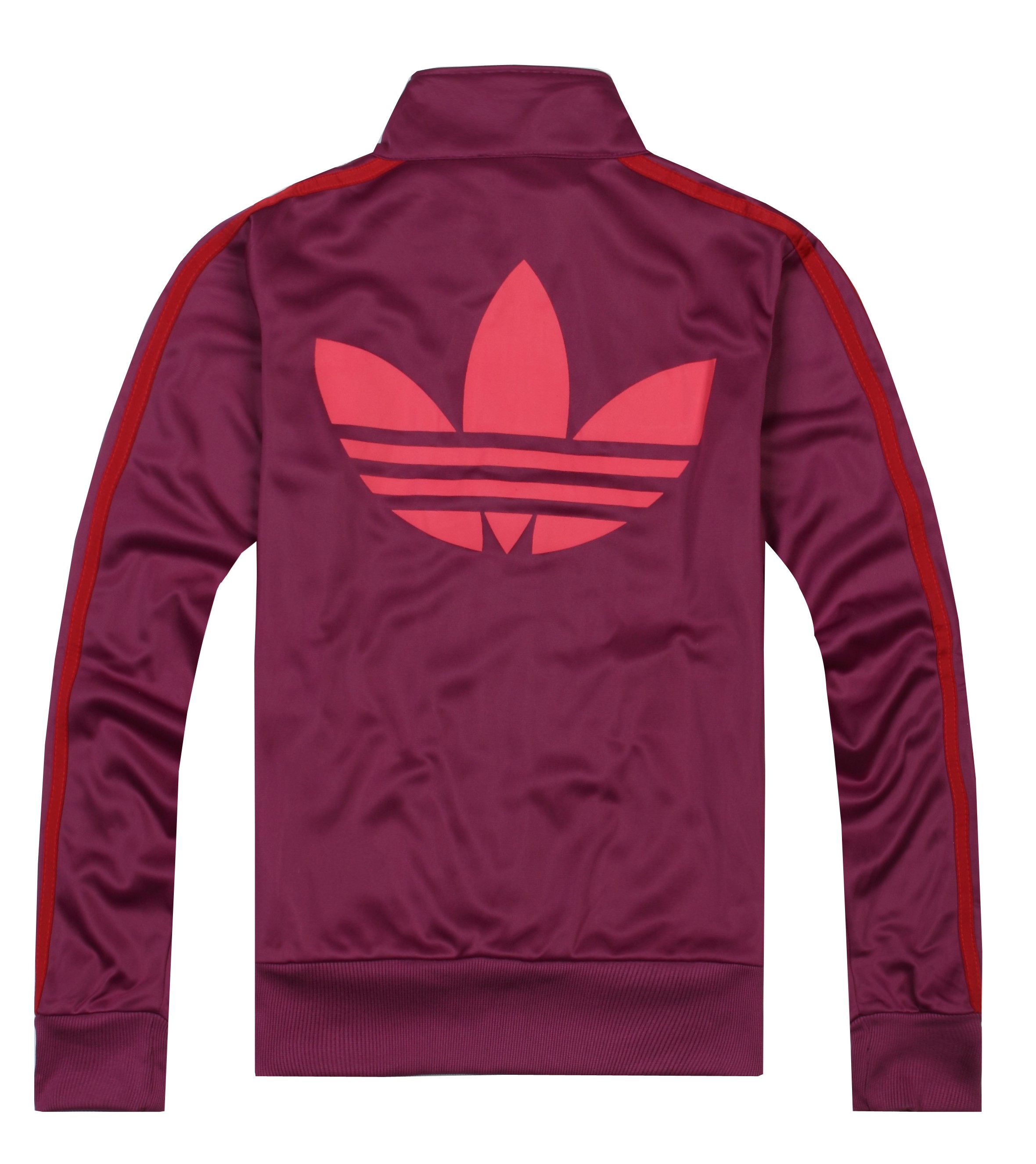 Original Adidas Womens Authentic Sports Track Top Firebird Jacket Violet Trefoil Coat