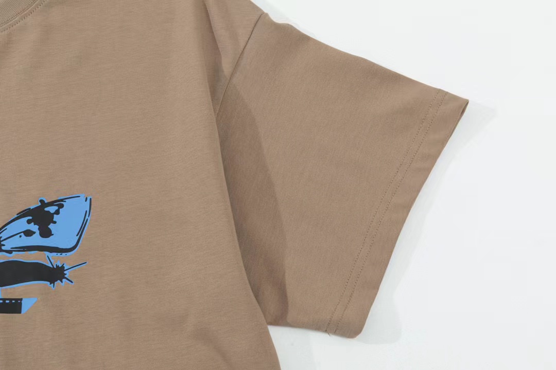 Adidas X Gucci Collaboration 2023 Summer Tees Graffiti Trefoil Logo 3 Colors Tees