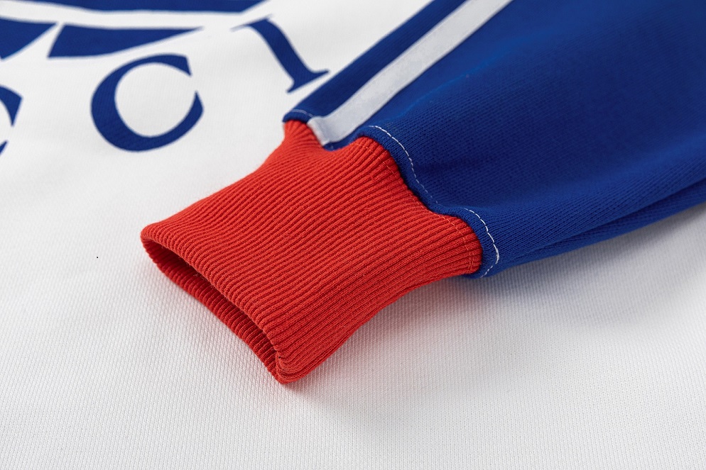 Adidas X Gucci Collaboration 2023 Sweater RD00145 Neck Tees Trefoil Sweater