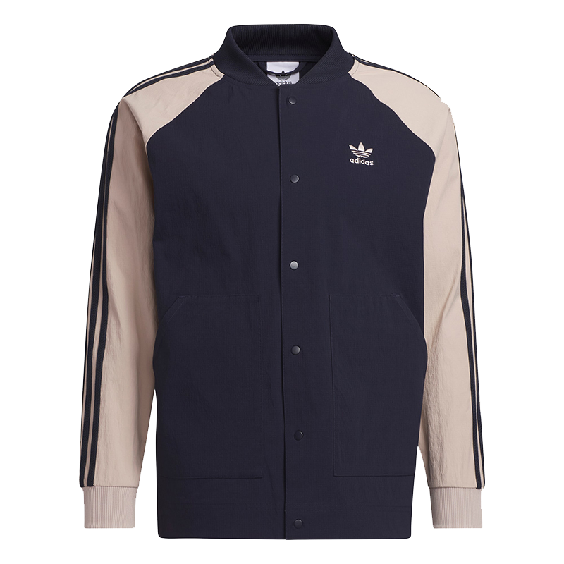 Adidas SST Mens IC5543 Jacket Blue Woven Jacket 